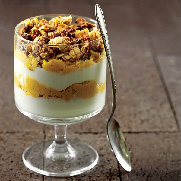 Pumpkin Mugs with Custard